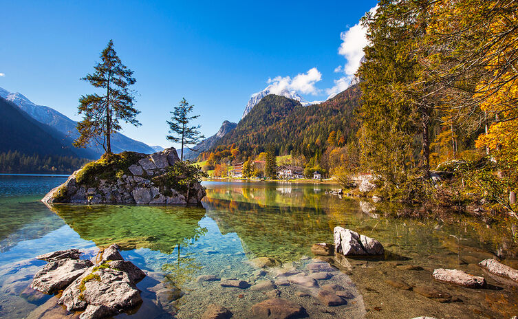 in Herbst Berchtesgaden