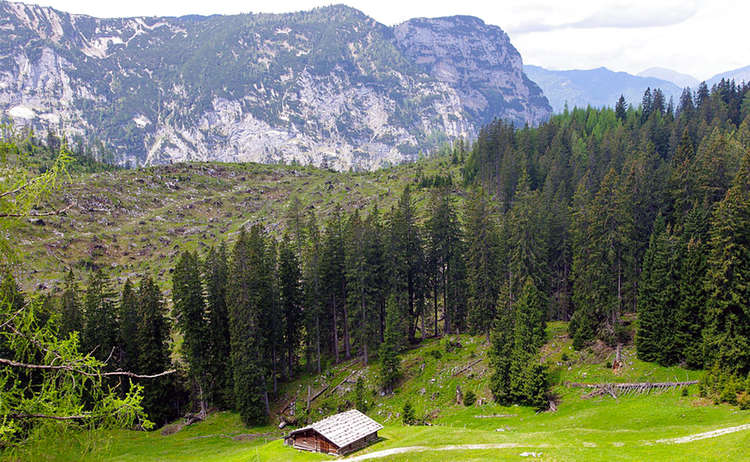 Kaser auf der Lattenbergalm © berchtesgaden.com